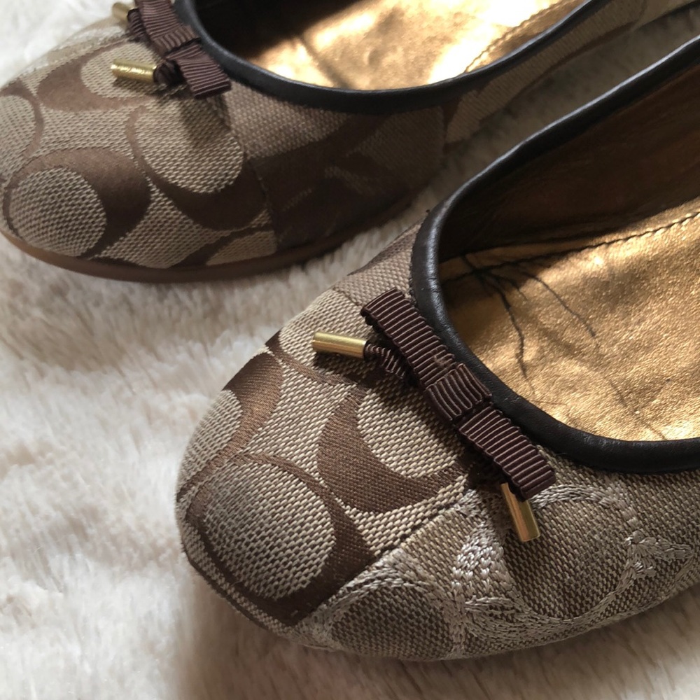 Coach Thora Patchwork Flats - image 2